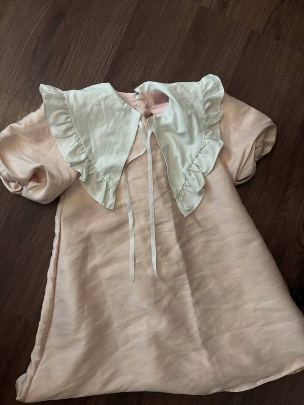Pink Collar Top